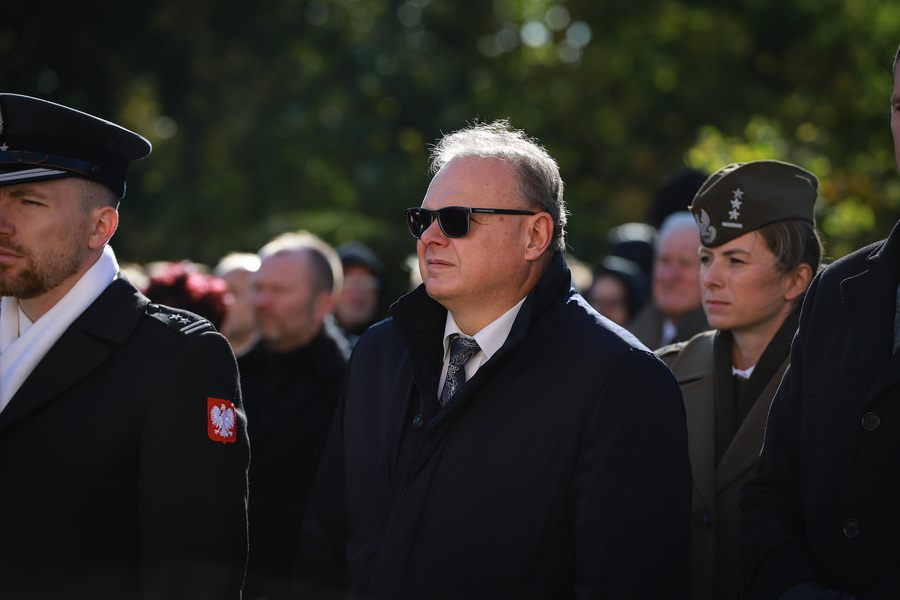 Narodowy Dzień Duchownych Niezłomnych – odsłonięcie muralu upamiętniającego ks. Franciszka Blachnickiego (24.03.1921–27.02.1987) ufundowanego przez Instytut Pamięci Narodowej – 19 października 2025, fot. Paula Prudziłowicz (IPN)