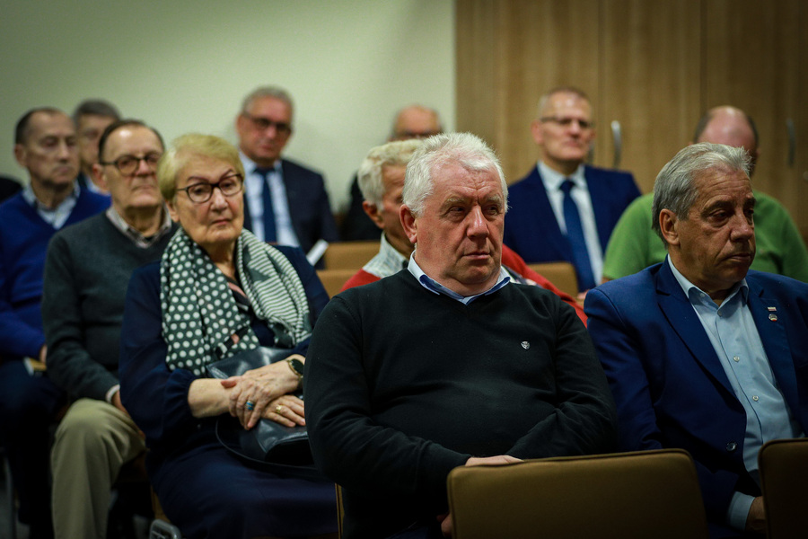 Spotkanie autorskie z Adamem Hlebowiczem, autorem książki „Święty bolszewik”. Ksiądz Henryk Hlebowicz (1904-1941) – 22 października 2025, fot. Paula Prudziłowicz (IPN)