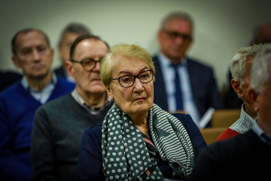 Spotkanie autorskie z Adamem Hlebowiczem, autorem książki „Święty bolszewik”. Ksiądz Henryk Hlebowicz (1904-1941) – 22 października 2025, fot. Paula Prudziłowicz (IPN)