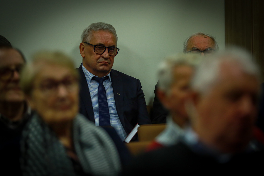 Spotkanie autorskie z Adamem Hlebowiczem, autorem książki „Święty bolszewik”. Ksiądz Henryk Hlebowicz (1904-1941) – 22 października 2025, fot. Paula Prudziłowicz (IPN)