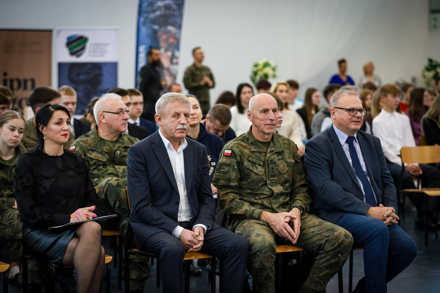 „Sztandar – znak szczególnego znaczenia” – druga edycja warsztatów edukacyjnych – 23 października 2025, fot. Paula Prudziłowicz (IPN)