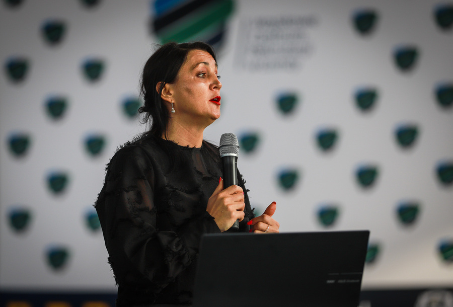 „Sztandar – znak szczególnego znaczenia” – druga edycja warsztatów edukacyjnych – 23 października 2025, fot. Paula Prudziłowicz (IPN)