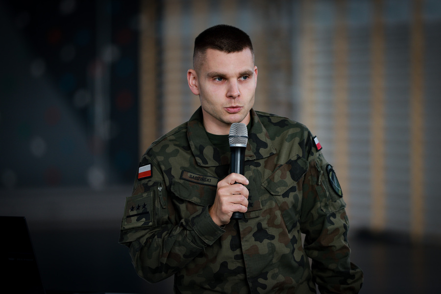 „Sztandar – znak szczególnego znaczenia” – druga edycja warsztatów edukacyjnych – 23 października 2025, fot. Paula Prudziłowicz (IPN)