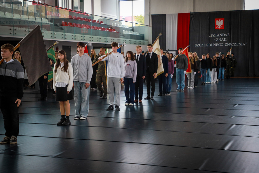 „Sztandar – znak szczególnego znaczenia” – druga edycja warsztatów edukacyjnych – 23 października 2025, fot. Paula Prudziłowicz (IPN)