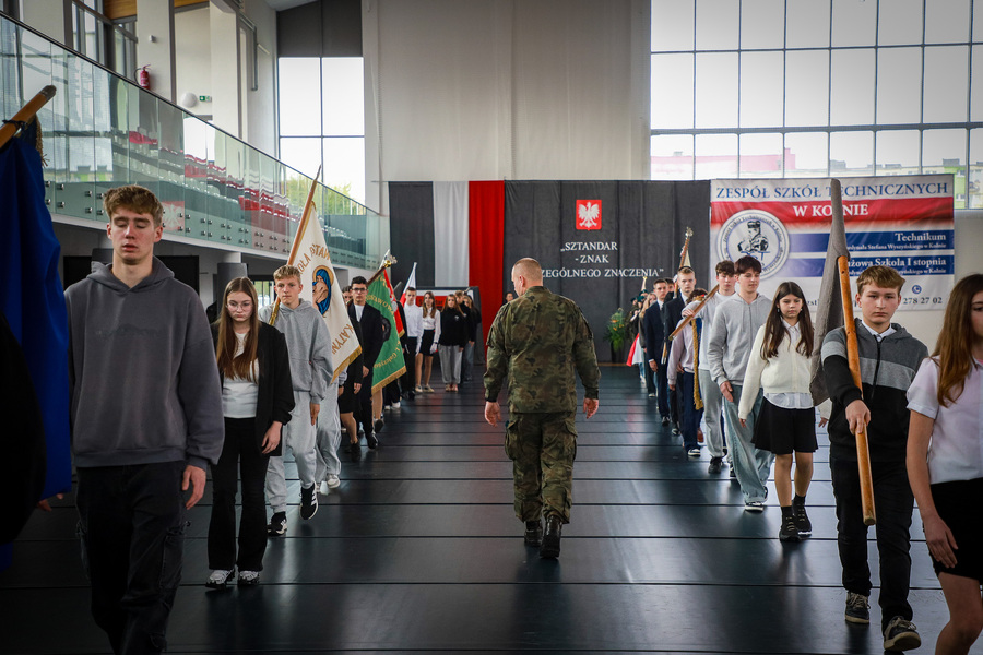 „Sztandar – znak szczególnego znaczenia” – druga edycja warsztatów edukacyjnych – 23 października 2025, fot. Paula Prudziłowicz (IPN)