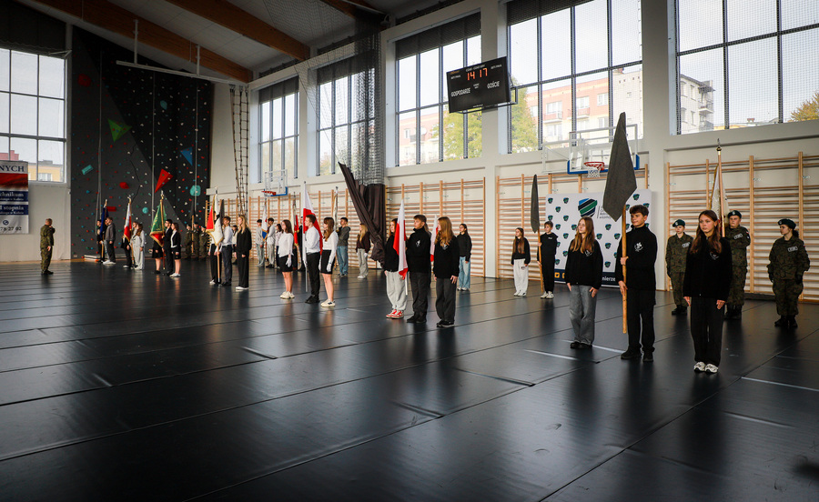 „Sztandar – znak szczególnego znaczenia” – druga edycja warsztatów edukacyjnych – 23 października 2025, fot. Paula Prudziłowicz (IPN)