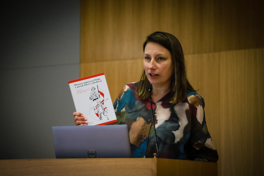 Gala VIII edycji Konkursu Poetyckiego „Historia najnowsza Polski w poezji dzieci i młodzieży” – 28 października 2025, fot. Paula Prudziłowicz (IPN)