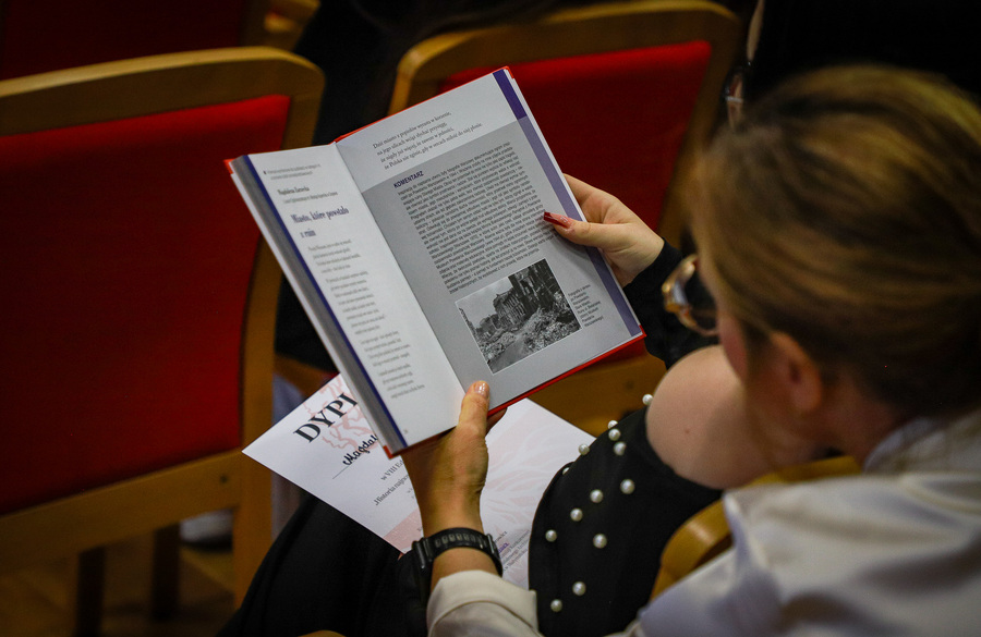 Gala VIII edycji Konkursu Poetyckiego „Historia najnowsza Polski w poezji dzieci i młodzieży” – 28 października 2025, fot. Paula Prudziłowicz (IPN)