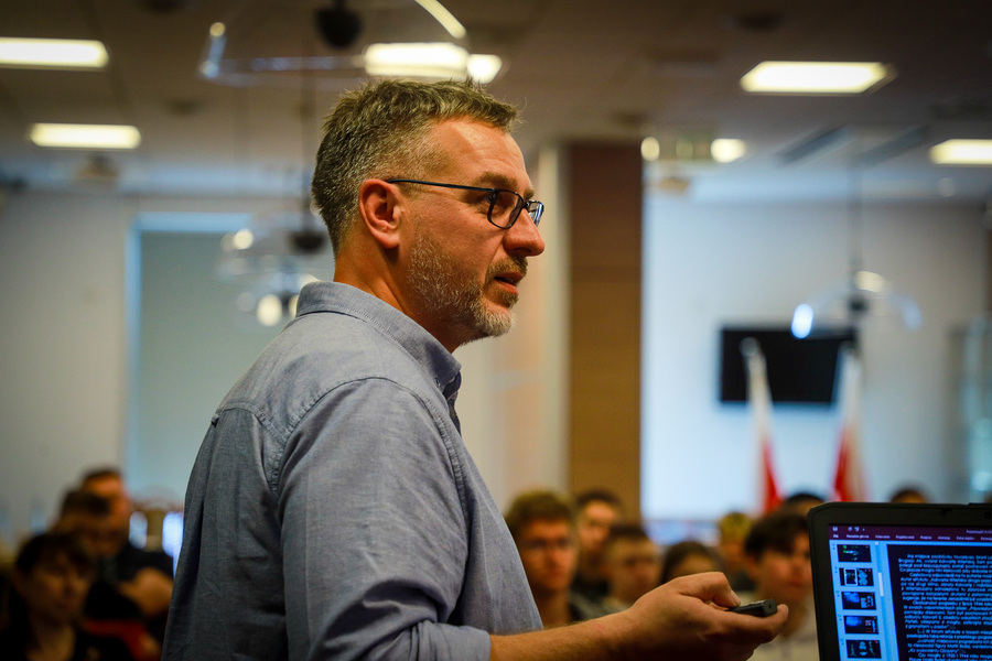 IX edycja projektu „Łączka i inne miejsca poszukiwań” rozpoczęta w Białymstoku – 30 października 2025, fot. Paula Prudziłowicz (IPN)