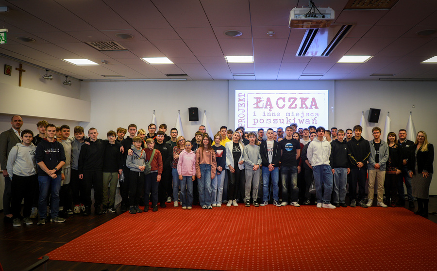 IX edycja projektu „Łączka i inne miejsca poszukiwań” rozpoczęta w Białymstoku – 30 października 2025, fot. Paula Prudziłowicz (IPN)