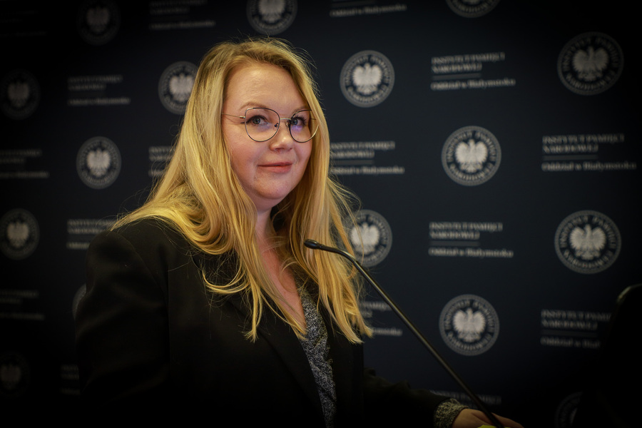 IX edycja projektu „Łączka i inne miejsca poszukiwań” rozpoczęta w Białymstoku – 30 października 2025, fot. Paula Prudziłowicz (IPN)