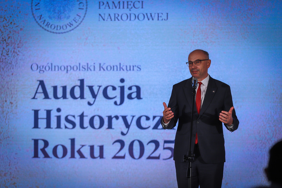 Gala finałowa XII edycji ogólnopolskiego konkursu „Audycja Historyczna Roku” – 26 listopada 2025, fot. Paula Prudziłowicz (IPN)