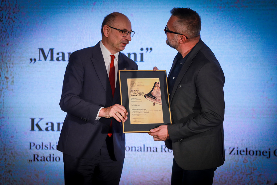 Gala finałowa XII edycji ogólnopolskiego konkursu „Audycja Historyczna Roku” – 26 listopada 2025, fot. Paula Prudziłowicz (IPN)