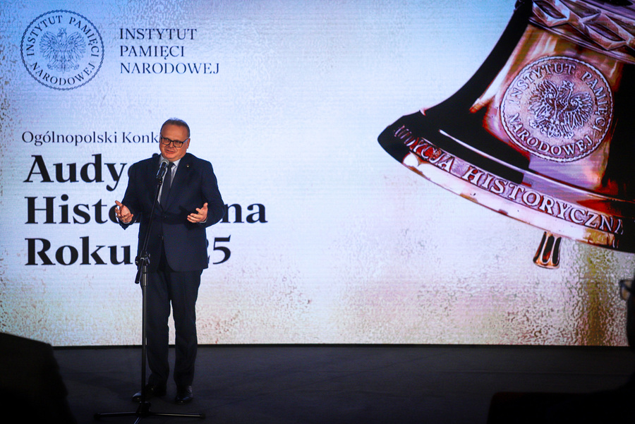 Gala finałowa XII edycji ogólnopolskiego konkursu „Audycja Historyczna Roku” – 26 listopada 2025, fot. Paula Prudziłowicz (IPN)