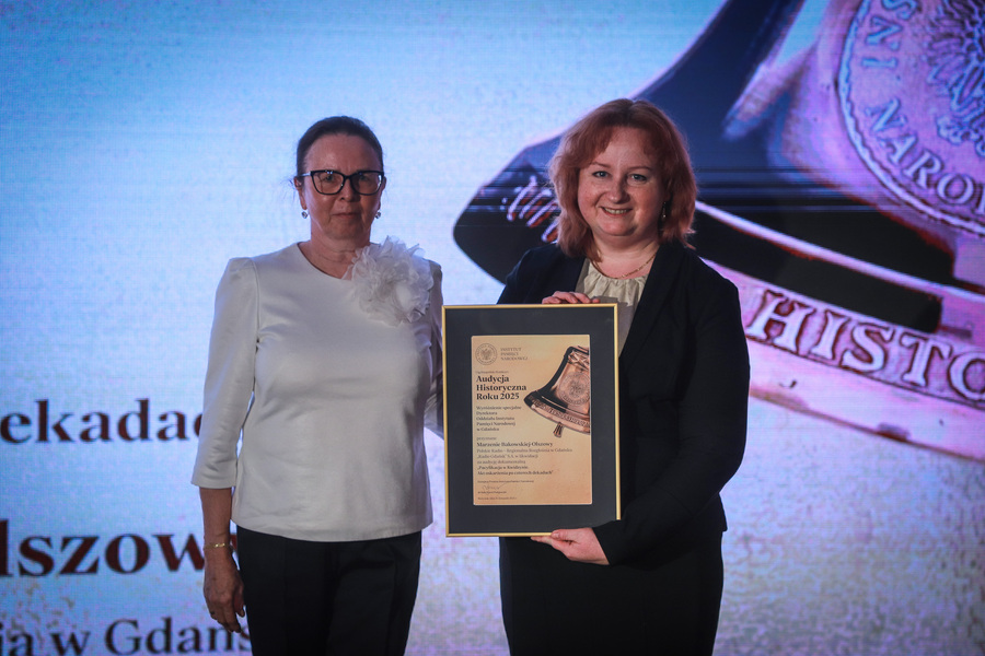 Gala finałowa XII edycji ogólnopolskiego konkursu „Audycja Historyczna Roku” – 26 listopada 2025, fot. Paula Prudziłowicz (IPN)