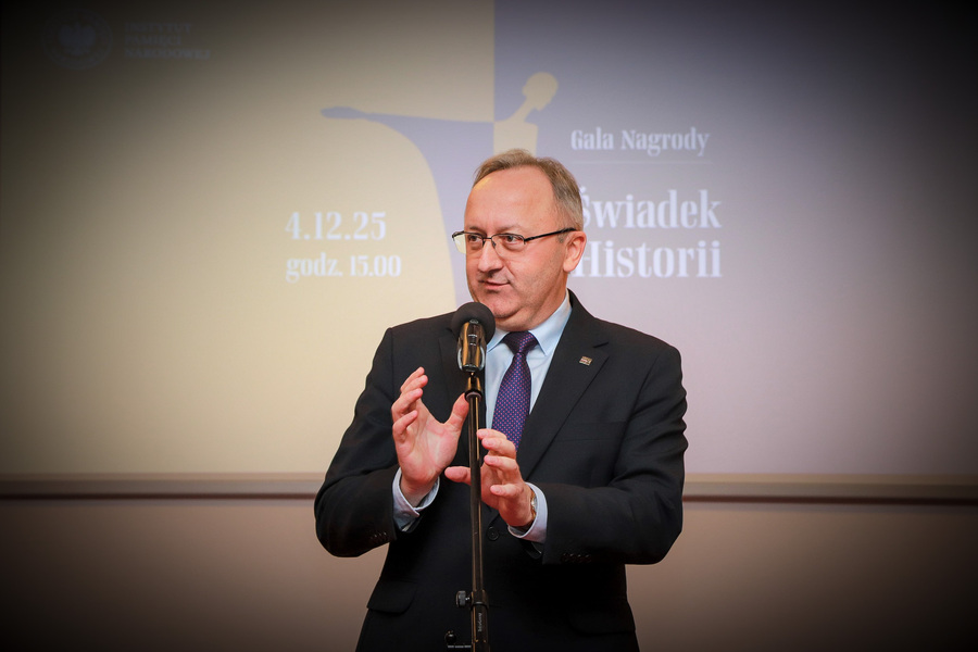 Uroczysta gala XV edycji Nagrody Honorowej „Świadek Historii” – 4 grudnia 2025, fot. Iza Kuna (IPN)