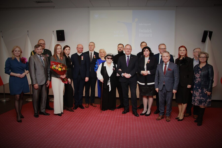 Uroczysta gala XV edycji Nagrody Honorowej „Świadek Historii” – 4 grudnia 2025, fot. Iza Kuna (IPN)