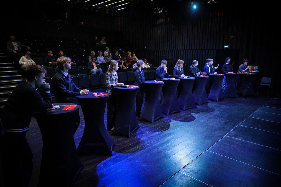 7. edycja konkursu „Historiada 2025” w Domu Kultury Polskiej w Wilnie – 9 grudnia 2025, fot. Paula Prudziłowicz (IPN)