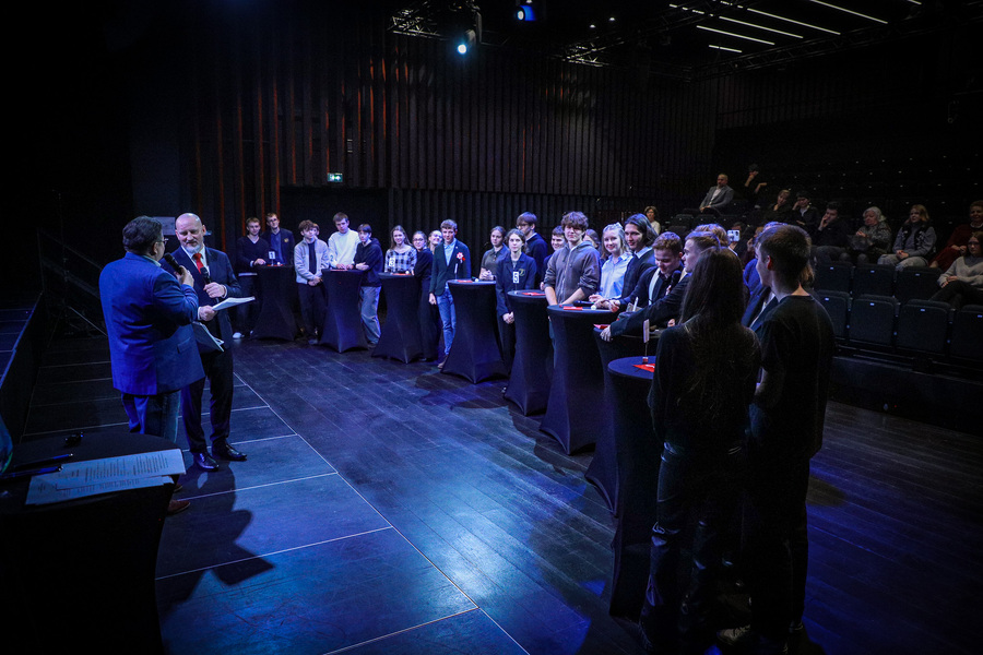 7. edycja konkursu „Historiada 2025” w Domu Kultury Polskiej w Wilnie – 9 grudnia 2025, fot. Paula Prudziłowicz (IPN)