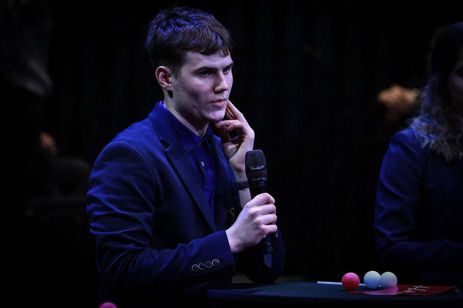 7. edycja konkursu „Historiada 2025” w Domu Kultury Polskiej w Wilnie – 9 grudnia 2025, fot. Paula Prudziłowicz (IPN)