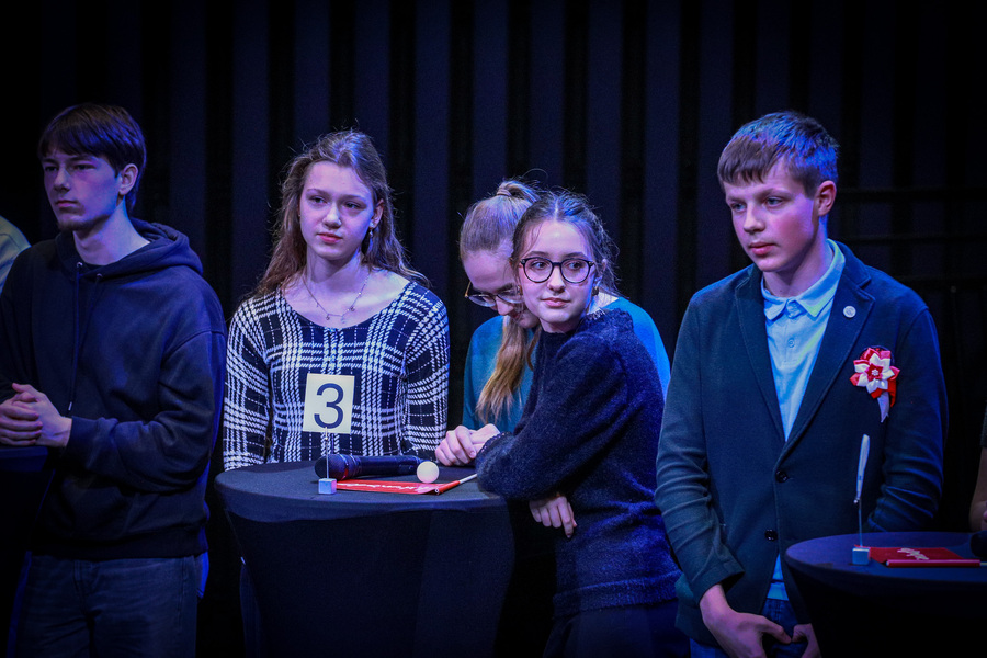 7. edycja konkursu „Historiada 2025” w Domu Kultury Polskiej w Wilnie – 9 grudnia 2025, fot. Paula Prudziłowicz (IPN)