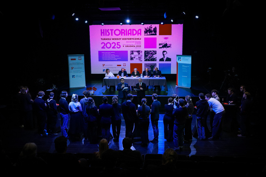 7. edycja konkursu „Historiada 2025” w Domu Kultury Polskiej w Wilnie – 9 grudnia 2025, fot. Paula Prudziłowicz (IPN)