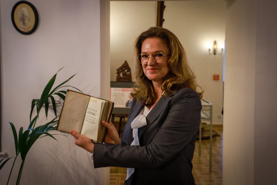 Obchody 87. rocznicy śmierci Romana Dmowskiego – Drozdowo, 2.01.2026, fot. Paula Prudziłowicz (IPN)