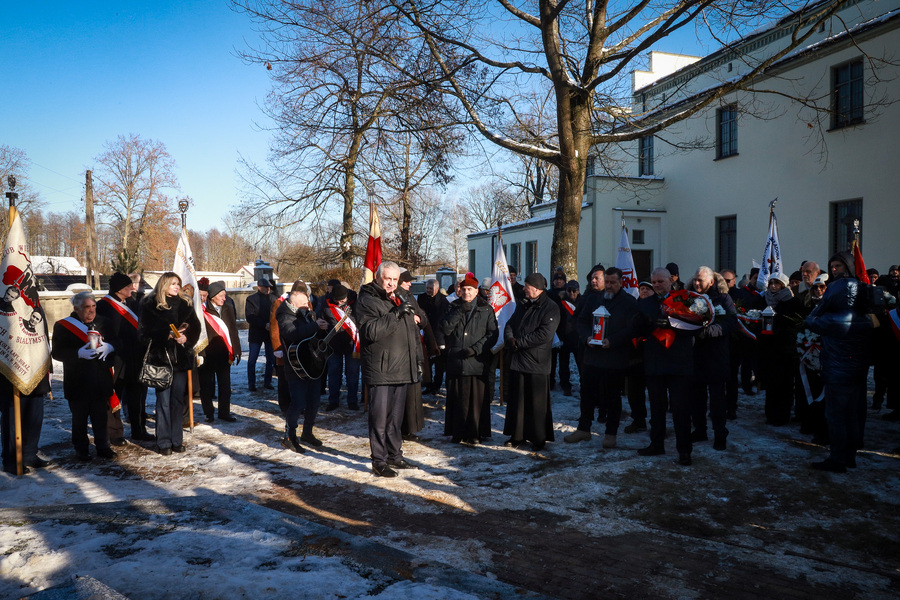 37. rocznica śmierci ks. Stanisława Suchowolca – kapelana białostockiej „Solidarności” –1 lutego 2026, fot. Paula Prudziłowicz (IPN)