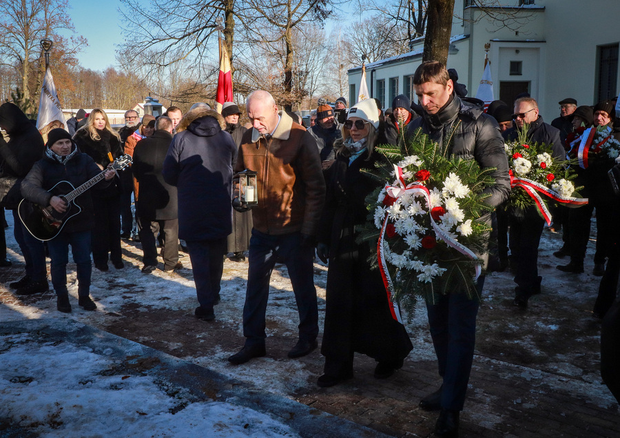 37. rocznica śmierci ks. Stanisława Suchowolca – kapelana białostockiej „Solidarności” –1 lutego 2026, fot. Paula Prudziłowicz (IPN)