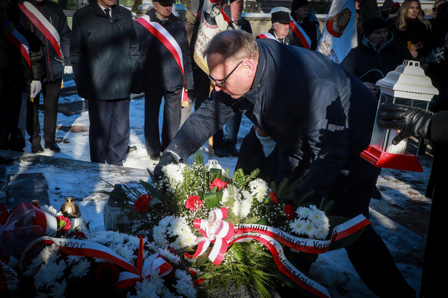 37. rocznica śmierci ks. Stanisława Suchowolca – kapelana białostockiej „Solidarności” –1 lutego 2026, fot. Paula Prudziłowicz (IPN)