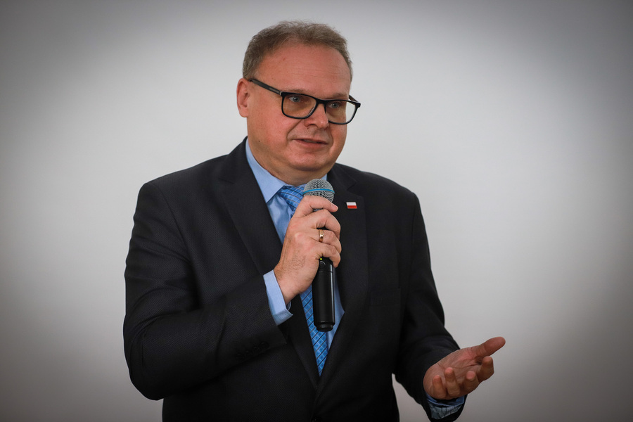 Uroczystości upamiętniające deportacje mieszkańców rejonu łomżyńskiego z 1940 r. w Podgórzu – 8 lutego 2026, fot. Paula Prudziłowicz (IPN)