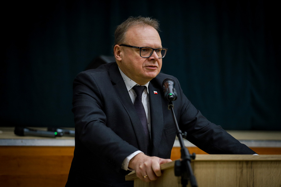 Uroczystość oznaczenia i poświęcenia grobów mjr. Antoniego Karpa oraz ppor. Jakuba Sturgulewskiego, weteranów walk o wolność i niepodległość Polski – 11 lutego 2026, fot. Paula Prudziłowicz (IPN)