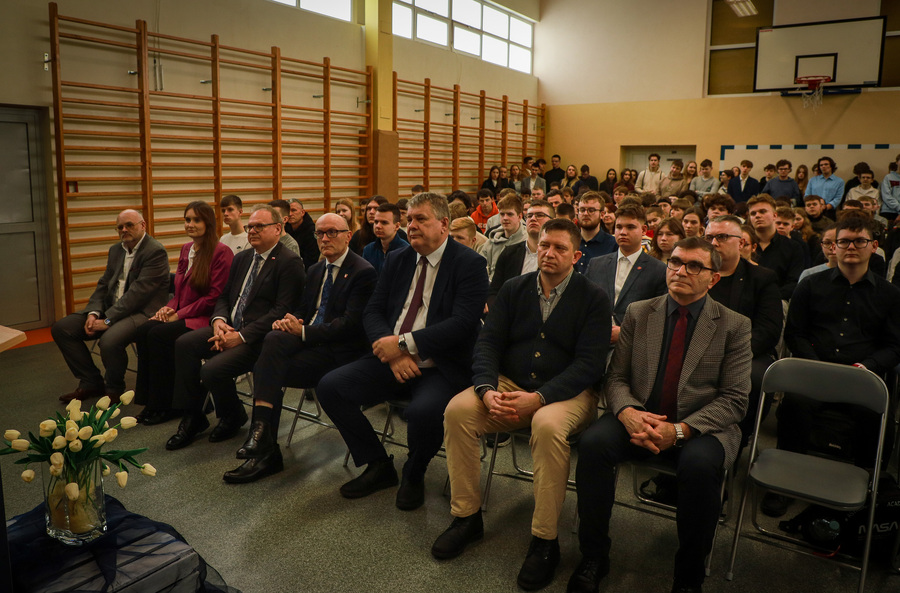 Pierwszy etap XII Regionalnej Olimpiady Historycznej Wiedzy o Armii Krajowej, jej poprzedniczkach i następczyniach w Wysokiem Mazowieckiem – 12 lutego 2026, fot. Paula Prudziłowicz (IPN)