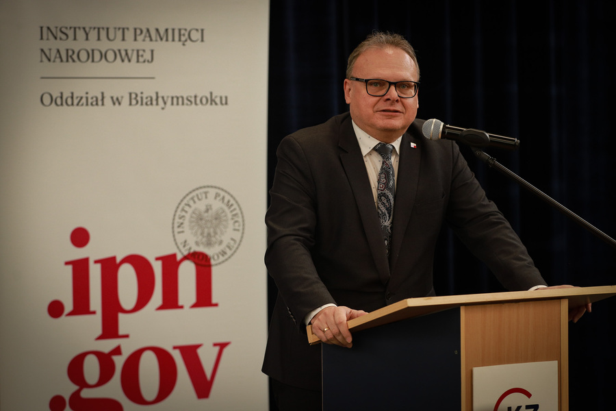 Pierwszy etap XII Regionalnej Olimpiady Historycznej Wiedzy o Armii Krajowej, jej poprzedniczkach i następczyniach w Wysokiem Mazowieckiem – 12 lutego 2026, fot. Paula Prudziłowicz (IPN)