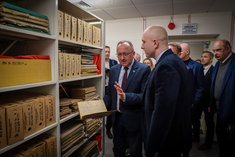 Uroczyste otwarcie nowej Delegatury Instytutu Pamięci Narodowej w Olsztynie – 16 lutego 2026, fot. Paula Prudziłowicz (IPN)