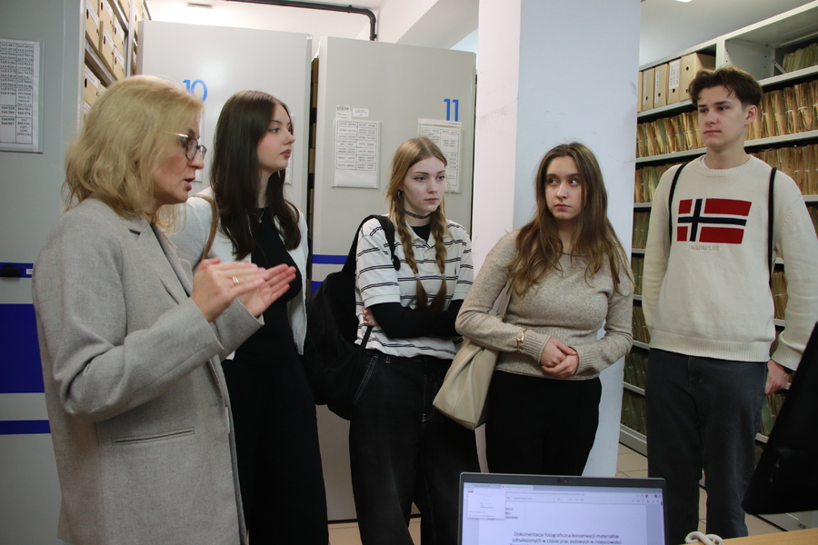 Odwiedziny uczniów II Liceum Ogólnokształcącego im. Księżnej Anny z Sapiehów Jabłonowskiej w Białymstoku – 26 lutego 2026