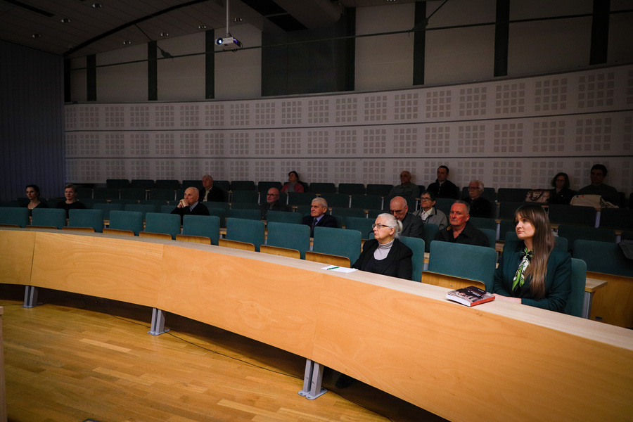 Spotkanie z autorami książki „Żegnam wszystkich. Henryk Urbanowicz ‘Zabawa’” w ramach Przystanku Historia IPN Białystok – 10 marca 2026, fot. Paula Prudziłowicz (IPN)