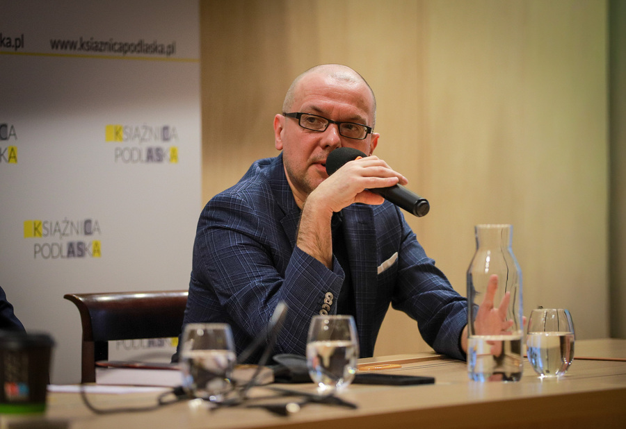 Spotkanie z autorami książki „Żegnam wszystkich. Henryk Urbanowicz ‘Zabawa’” w ramach Przystanku Historia IPN Białystok – 10 marca 2026, fot. Paula Prudziłowicz (IPN)