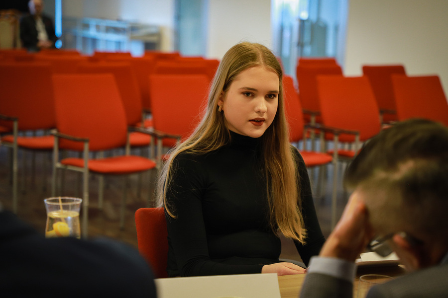 inał XII Regionalnej Olimpiady Historycznej Wiedzy o Armii Krajowej, jej poprzedniczkach i następczyniach – 12 marca 2026, fot. Paula Prudziłowicz (IPN)