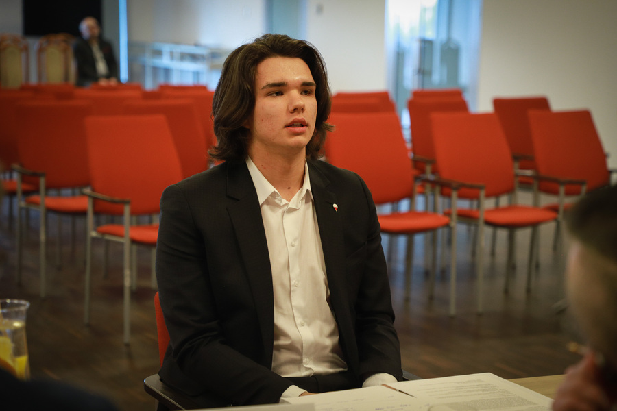 inał XII Regionalnej Olimpiady Historycznej Wiedzy o Armii Krajowej, jej poprzedniczkach i następczyniach – 12 marca 2026, fot. Paula Prudziłowicz (IPN)