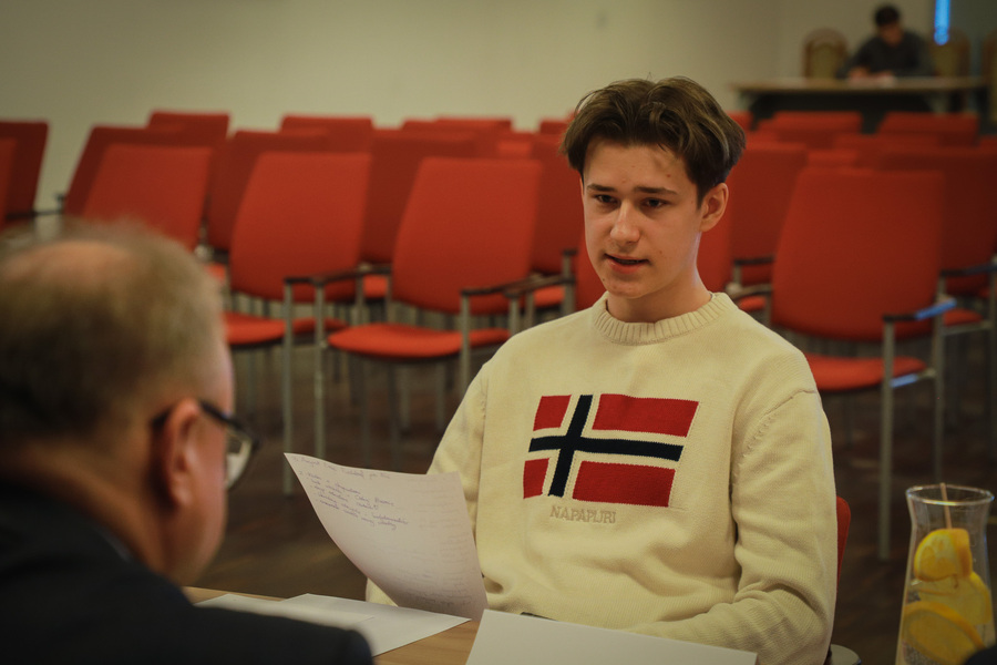 inał XII Regionalnej Olimpiady Historycznej Wiedzy o Armii Krajowej, jej poprzedniczkach i następczyniach – 12 marca 2026, fot. Paula Prudziłowicz (IPN)