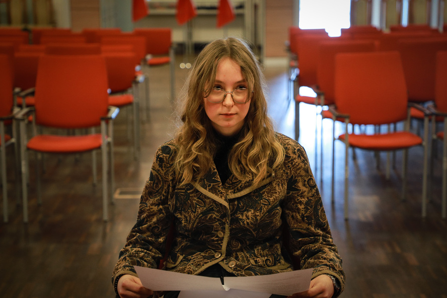 inał XII Regionalnej Olimpiady Historycznej Wiedzy o Armii Krajowej, jej poprzedniczkach i następczyniach – 12 marca 2026, fot. Paula Prudziłowicz (IPN)