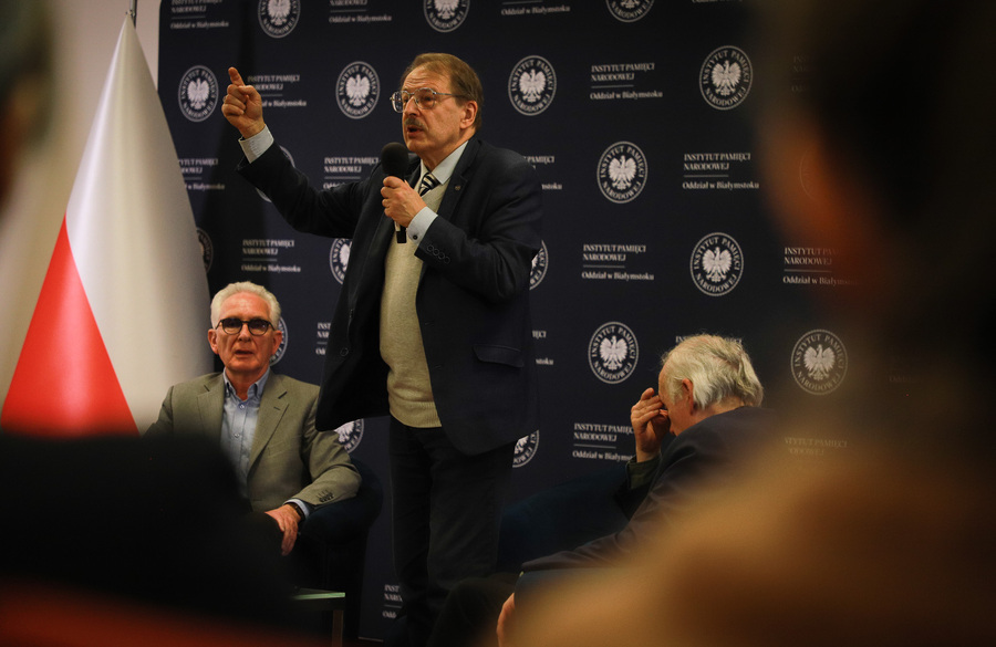 Debata profesorska pt. „Wojna polsko-bolszewicka 1919–1920 i traktat ryski z 18 marca 1921 r.” w 105. rocznicę podpisania traktatu pokojowego w Rydze – 18 marca 2026, fot .Paula Prudziłowicz (IPN)