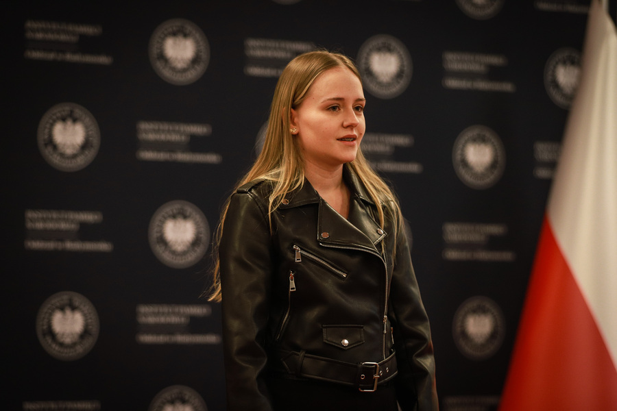 Półfinały XII edycji ogólnopolskiego konkursu recytatorskiego „W kręgu poezji i prozy lagrowej więźniarek KL Ravensbrück im. Wandy Półtawskiej” – 19 marca 2026, fot. Paula Prudziłowicz (IPN)