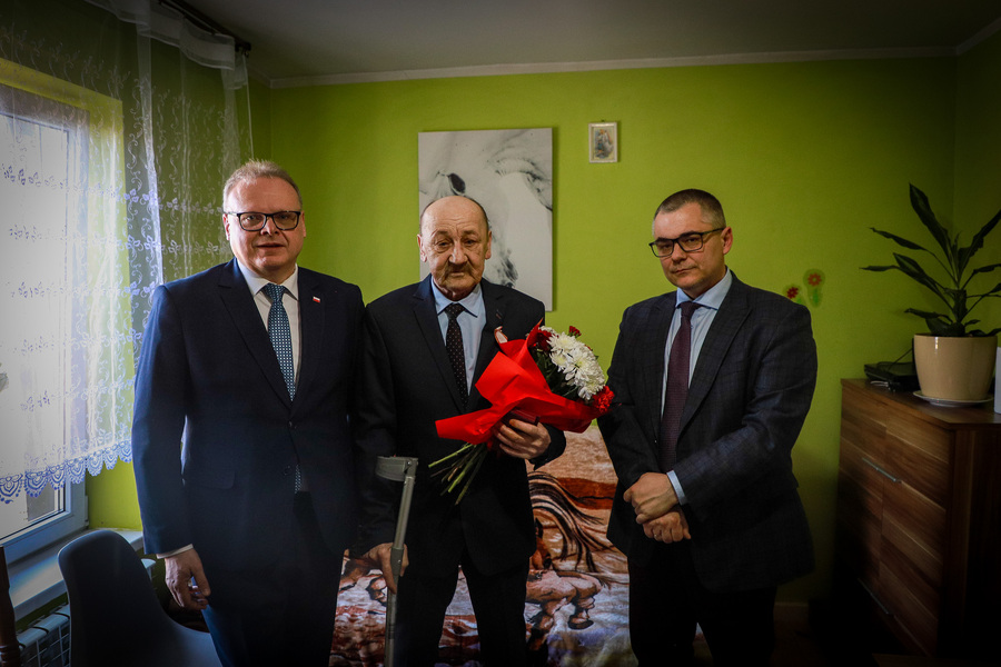 Dyrektor Oddziału Instytutu Pamięci Narodowej w Białymstoku wręczył Krzyże Wolności i Solidarności – 23 marca 2026, fot. Paula Prudziłowicz (IPN)