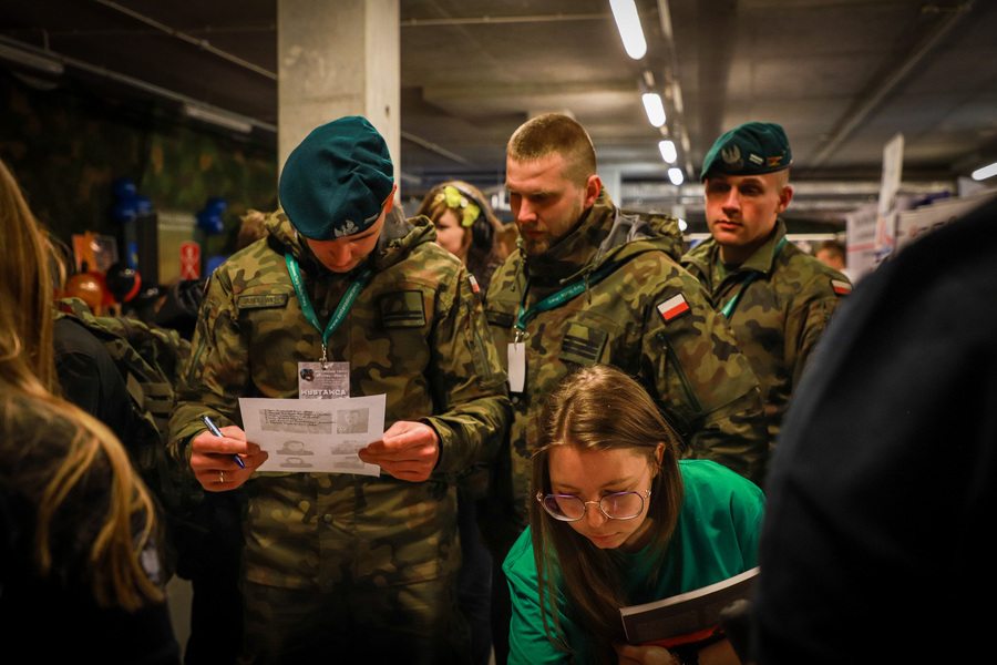 Oddział Instytutu Pamięci Narodowej w Białymstoku na Wojskowych Targach Służby i Pracy – 17 kwietnia 2026, fot. Paula Prudziłowicz (IPN)