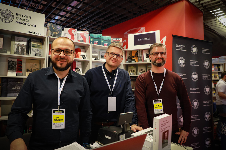 Oddział Instytutu Pamięci Narodowej w Białymstoku na Wojskowych Targach Służby i Pracy – 17 kwietnia 2026, fot. Paula Prudziłowicz (IPN)