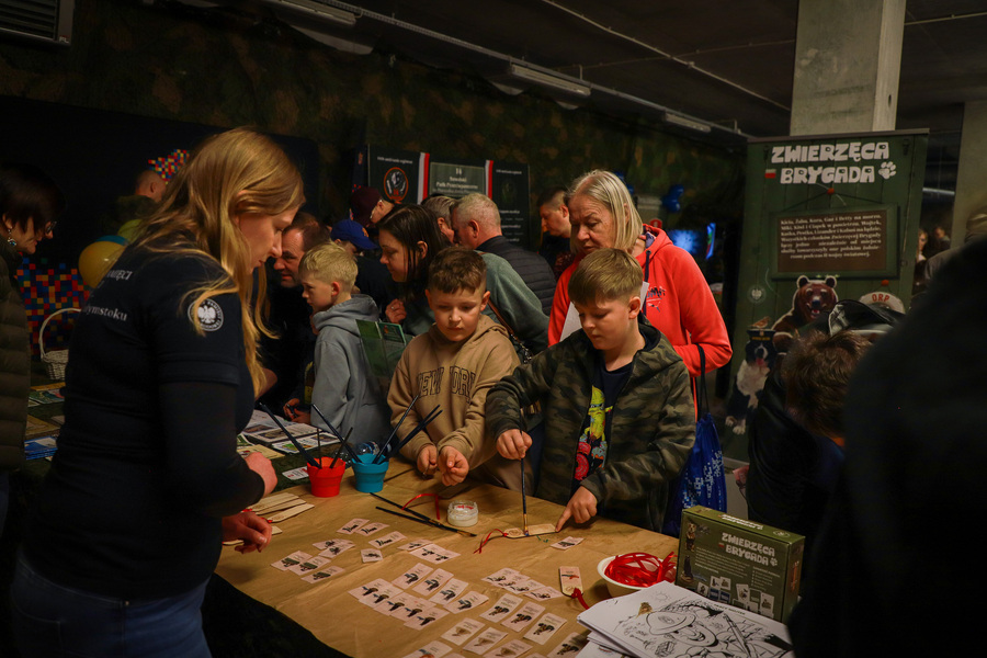 Oddział Instytutu Pamięci Narodowej w Białymstoku na Wojskowych Targach Służby i Pracy – 17-18 kwietnia 2026, fot. Paula Prudziłowicz (IPN)