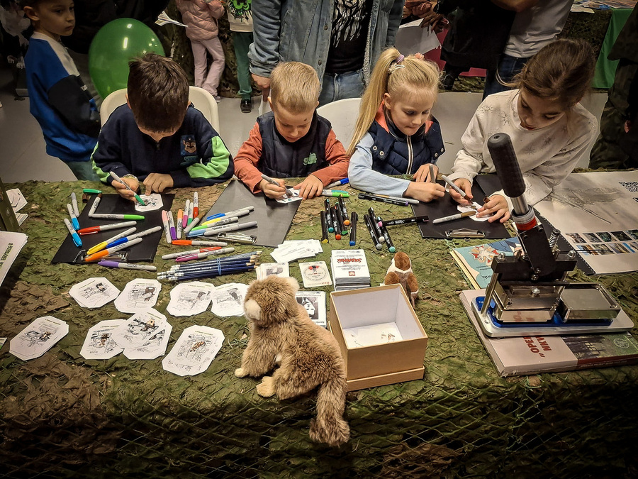 Oddział Instytutu Pamięci Narodowej w Białymstoku na Wojskowych Targach Służby i Pracy – 17-18 kwietnia 2026, fot. Patrycja Sanejko (IPN)