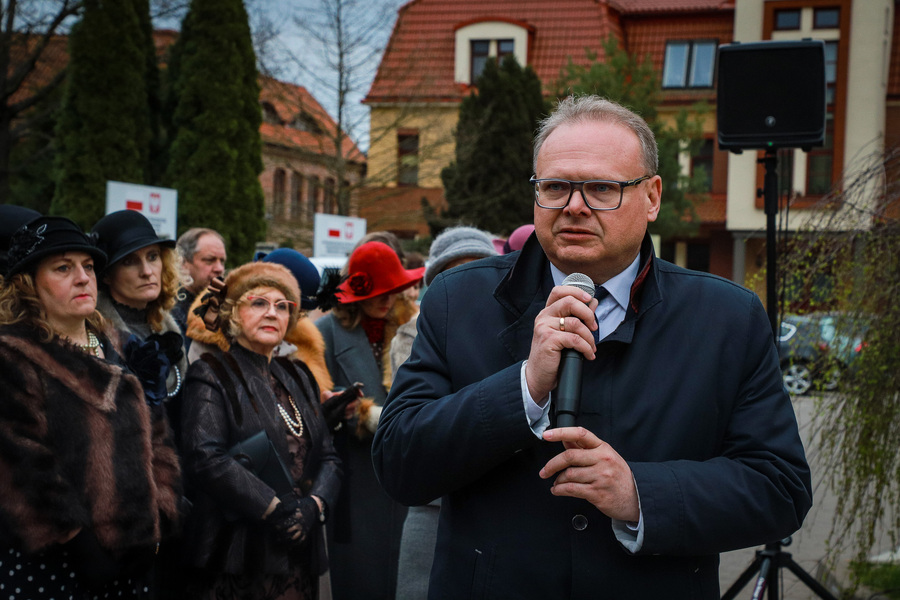 Ełcki Marsz Katyński – Katyński Marsz Cieni, zorganizowany w ramach obchodów Dnia Pamięci Ofiar Zbrodni Katyńskiej – 19 kwietnia 2026, fot. Paula Prudziłowicz (IPN)